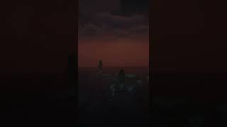 Peaceful To Watch Sunset In MINECRAFT  #minecraft #cozy #relaxing