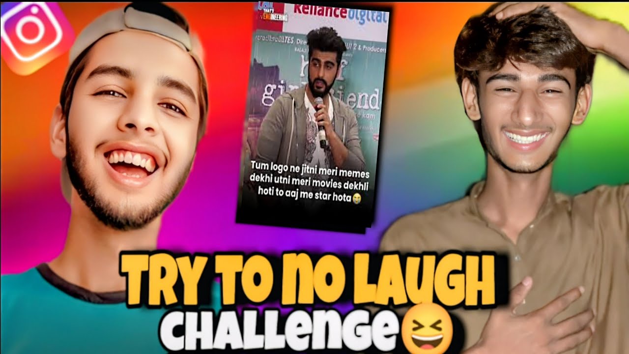 Try to no Laugh challenge😆 | Instagram reels edition🤩