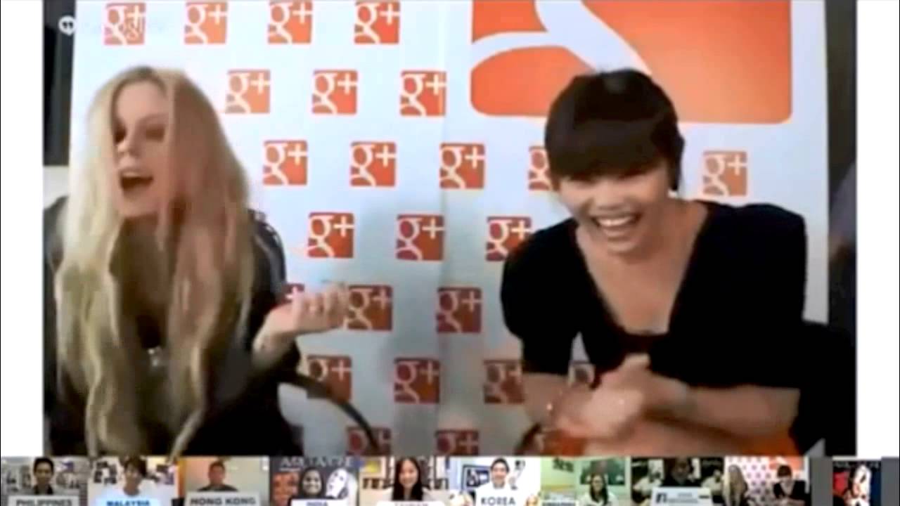 Avril Lavigne Funny Moments (2013) - Part 2