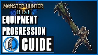 MH: Rise Great Sword Equipment Progression Guide (Recommended Playing)