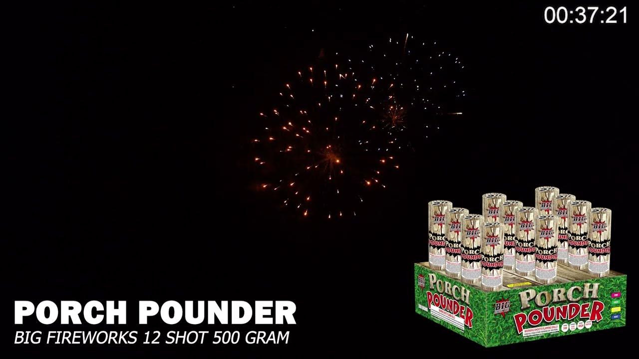 Porch Pounder 500g Cake Big Fireworks Demonstration YouTube