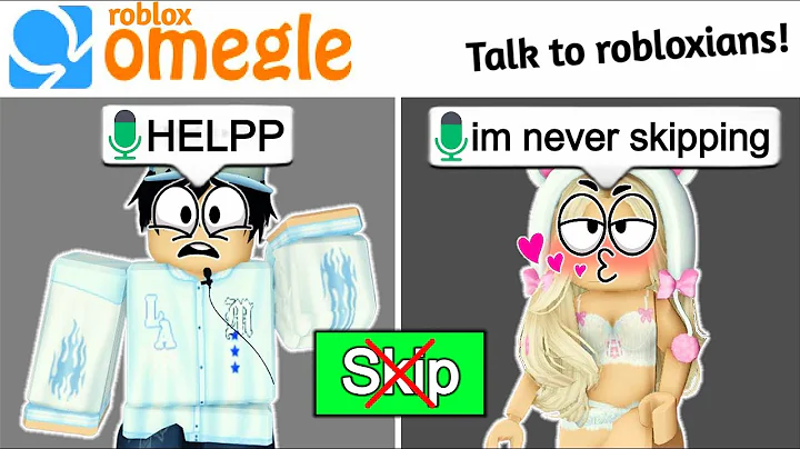 Roblox Omegle VOICE CHAT... But i cant SKIP ANYONE 2