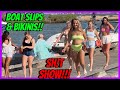 Boat slips  bikinis at the boat ramp sht show