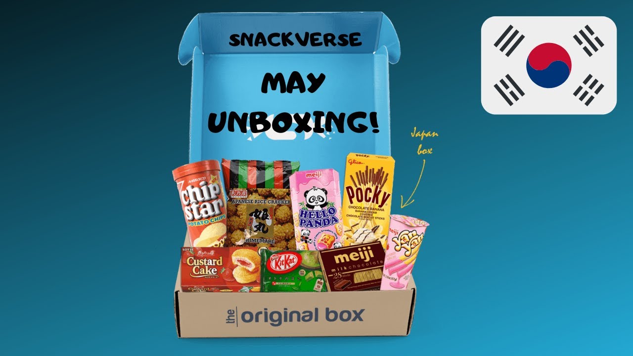 SnackVerse Unboxing | South Korea! :) May