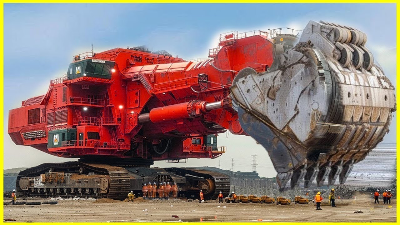 الآلات الثقيلة والأكثر خطورة في العالم مشاهد مثيرة ستجعلك في قمة التوتر!