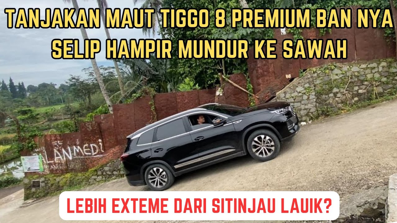 Tiggo 8 Premium 1.6 Turbo Tes Tanjakan Maut Berisi 4 Orang Dewasa #cherytiggo8 #chery #sitinjaulauik