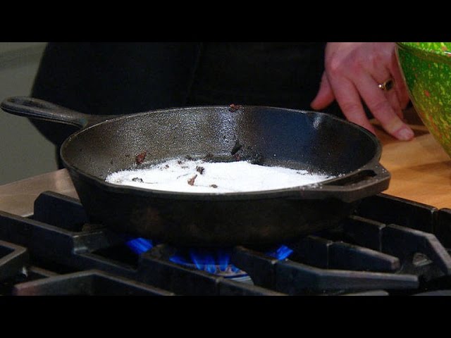 How to Clean a Cast Iron Pan With Baking Soda and Elbow Grease - Delishably