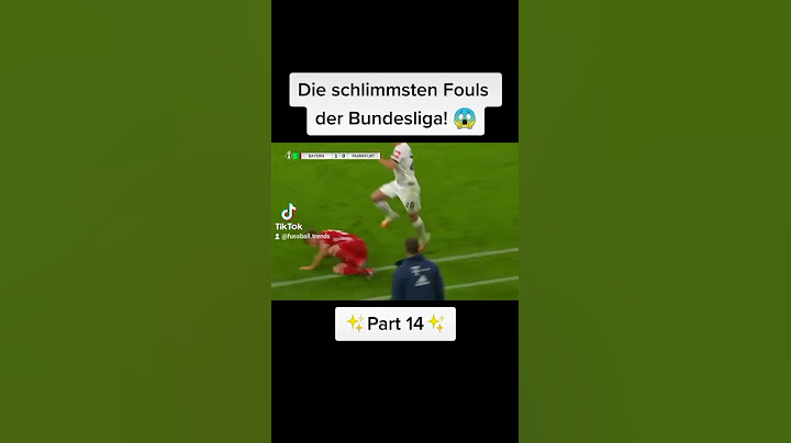 Die SCHLIMMSTEN Fouls der Bundesliga! 😱 #shorts