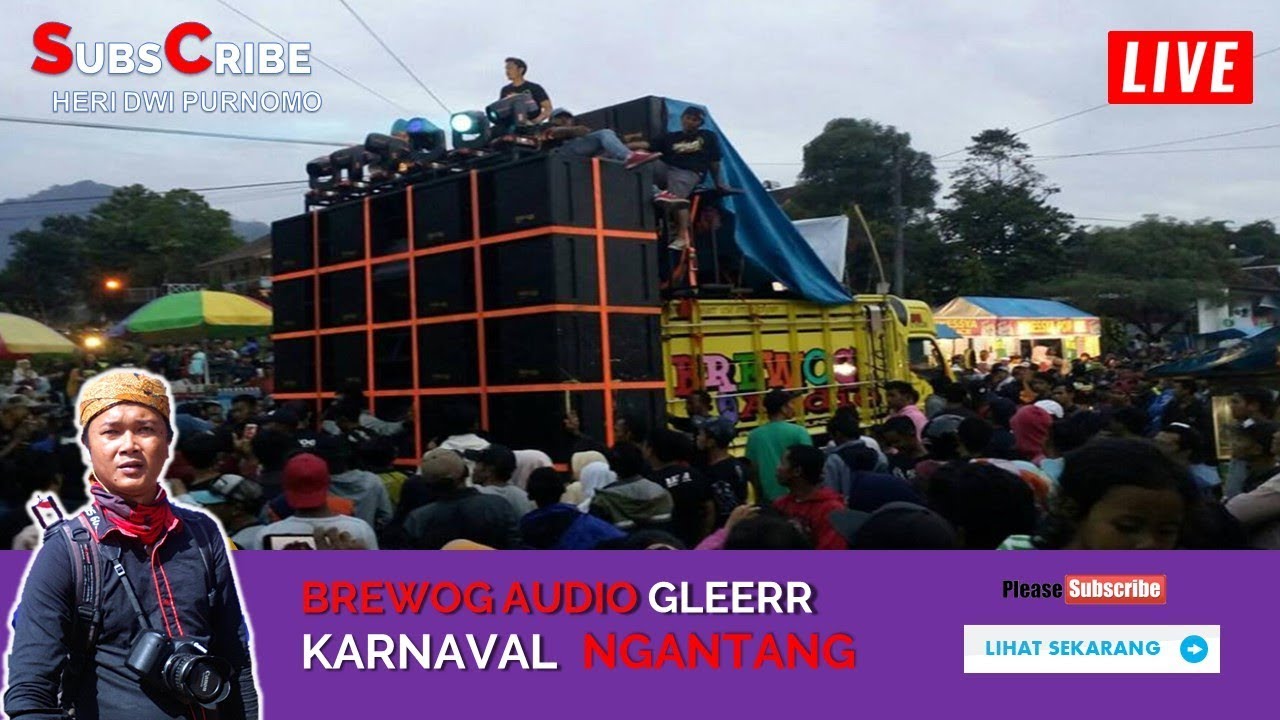 BREWOG AUDIO KARNAVAL NGANTANG MALANG KACA PECAH