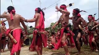 DEMO BUBARKAN FPI, DAYAK LAKUKAN RITUAL ADAT