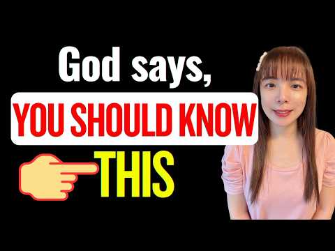 God says, YOU SHOULD KNOW "THIS MESSAGE" FROM HOLY SPIRIT.  #propheticword #wordofgod #holyspirit