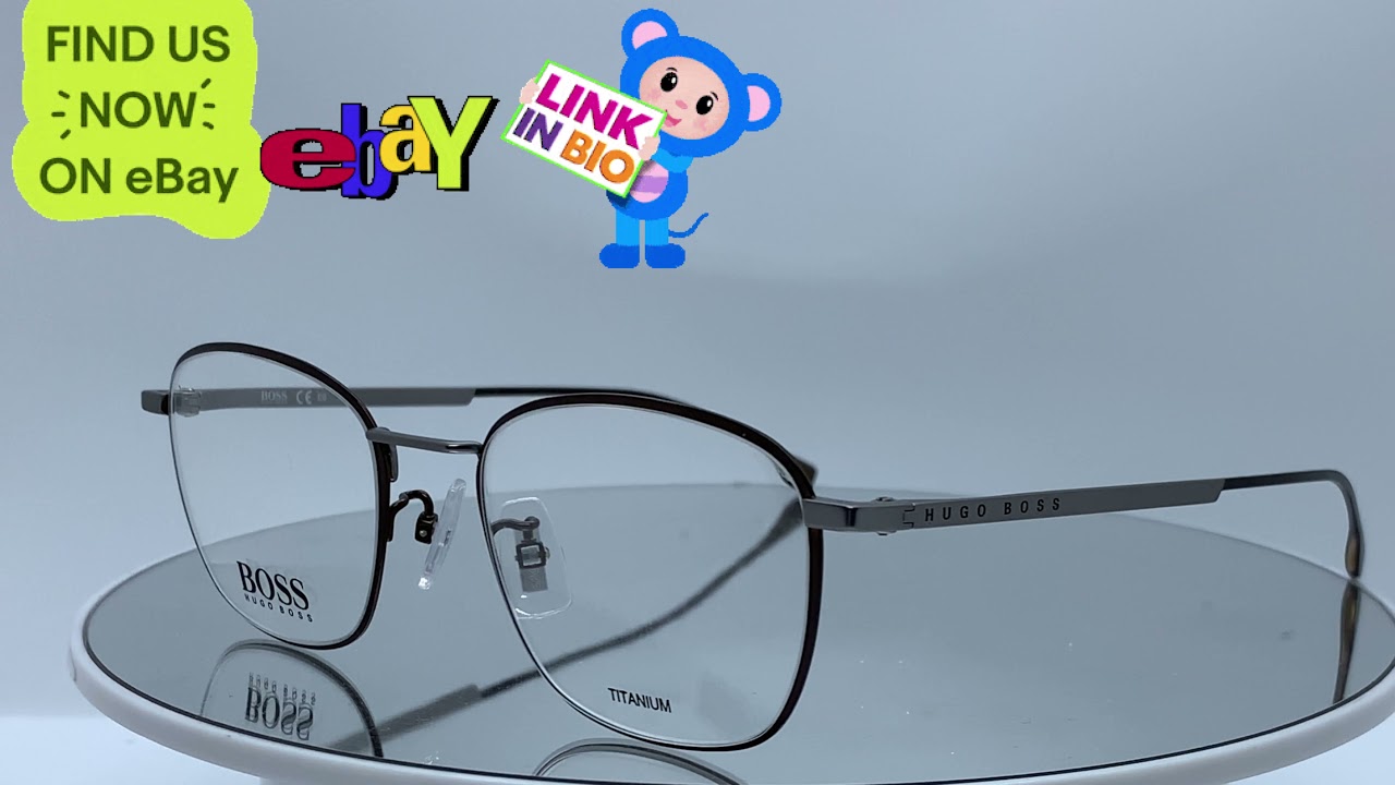 Hugo Boss 1067 F Titanium designer frame