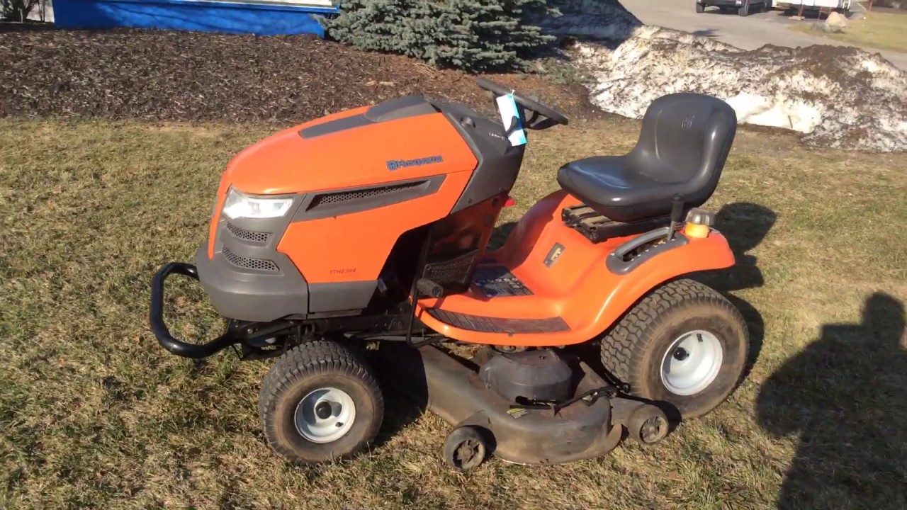 Husqvarna Riding Lawn Mower For Sale Online Auction at YouTube