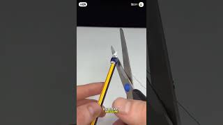 A Simple Way to Cut Glass Using a Pencil &amp; Used Spark Plug!Simple Tips #LifeHack #YouTubeShorts