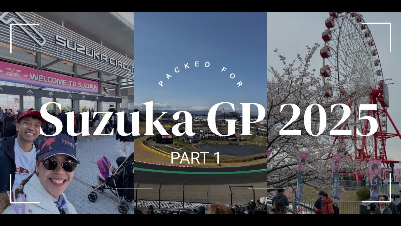 F1 Suzuka GP 2025 Vlog | Part 1: Nagoya Commute, FP1+ FP2, Driver Interviews | Japanese Grand Prix