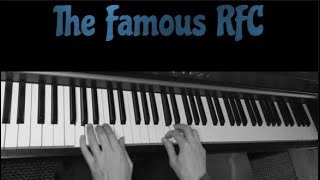 ⚽ The Famous RFC 🔴⚪🔵 Rangers Songs 🎹 Piano with lyrics