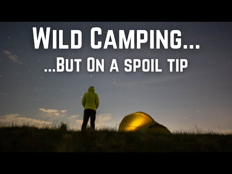 Wild camping on a spoil tip | OEX Lynx EV 1 tent | South Wales