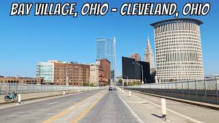 Drive Ohio: Bay Village to Cleveland! No talking drive on Ohio highways!