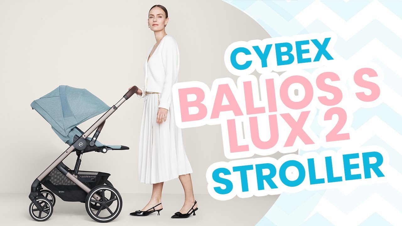 Cybex Balios S Lux 2 Stroller - Silver Frame / Ocean Blue – Traveling Tikes