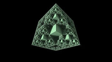 3D fractal based on tetrahedron edges
