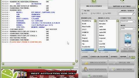 htc magic root and unlock with microbox.avi