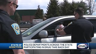 Police departments across NH participate in drug take back day