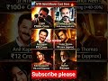 Ntr Neel movie cast fees reveal👑 #jrntr #prashanthneel #anilkapoor #tovinothomas #youtube #shorts
