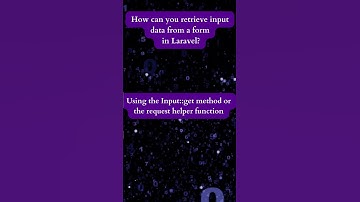 📥 Retrieving Form Input Data in Laravel