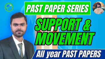 MDCAT Biology Past Papers MCQs Support and Movement I Support and Movement MDCAT Past Papers MCQs