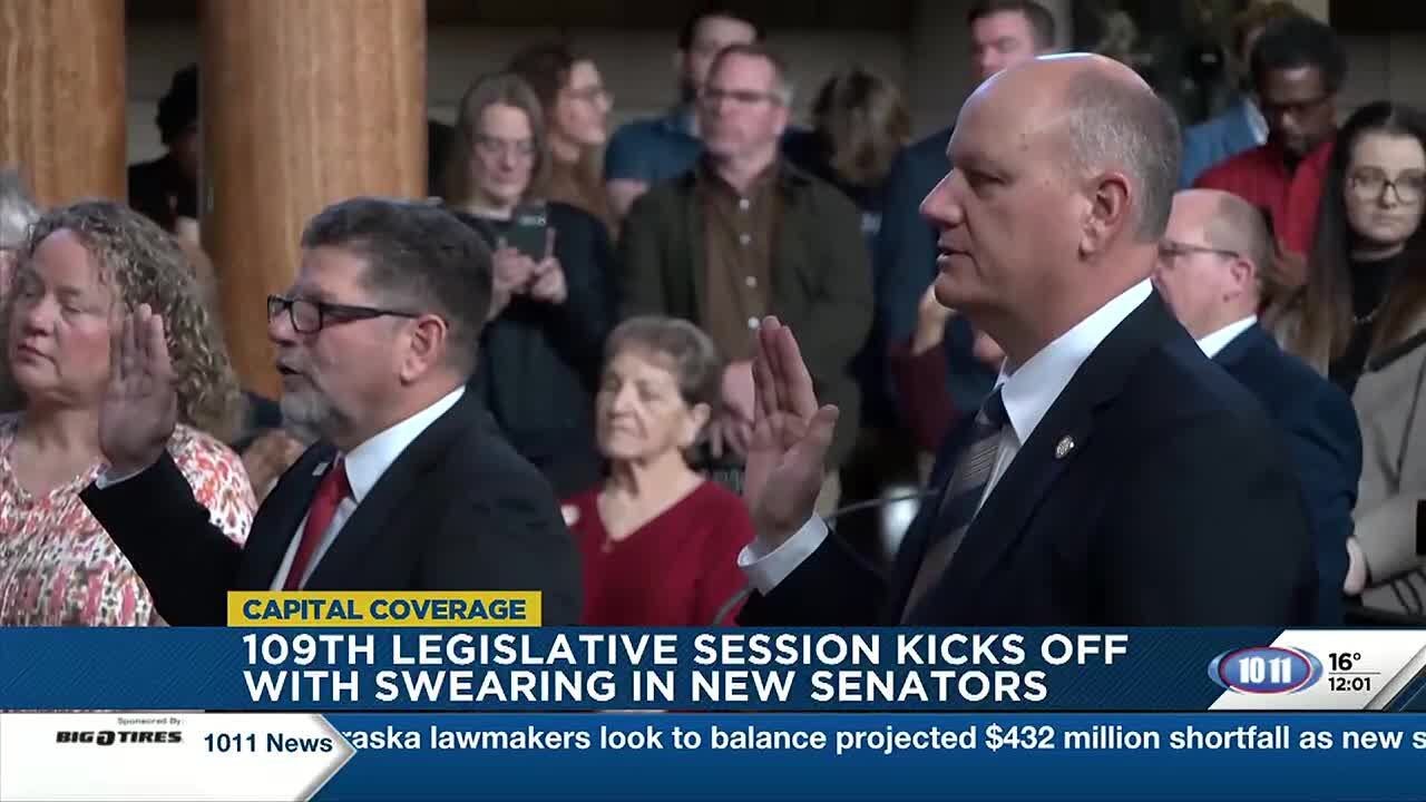 109th Legislative Session kicks off with swearing in new senators