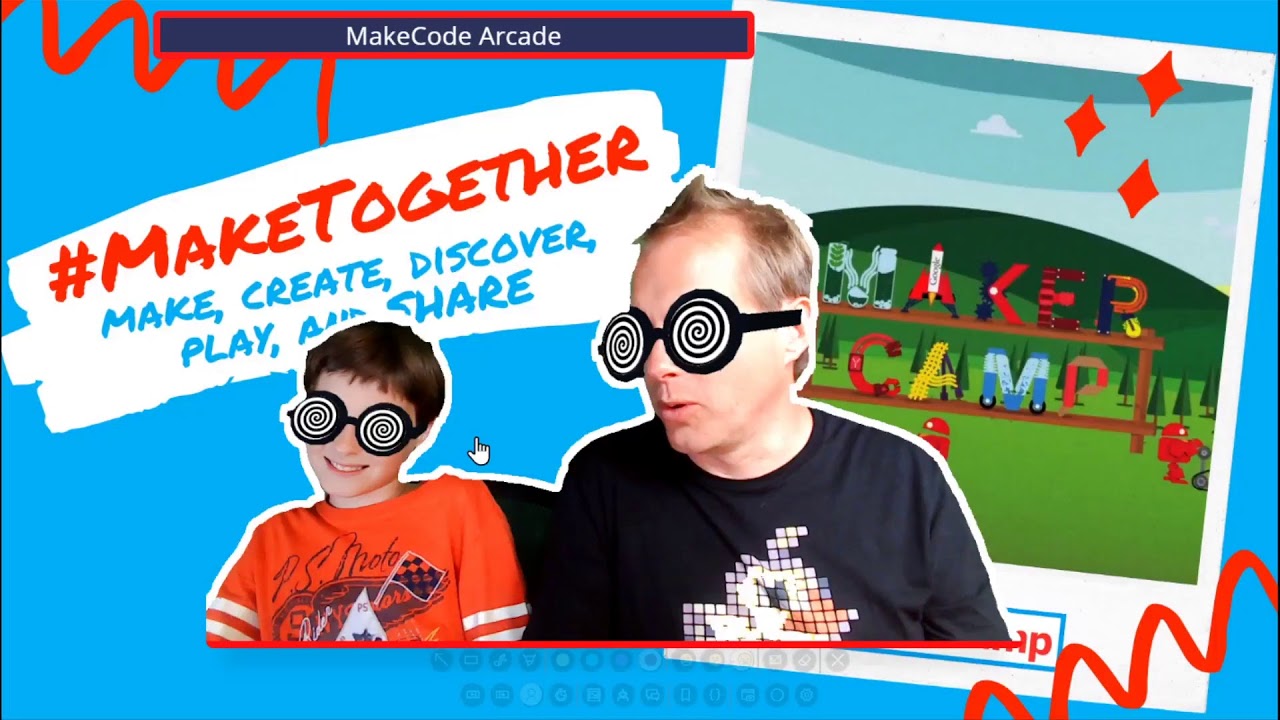 Maker Camp Live! - Microsoft MakeCode Arcade Tutorial - YouTube