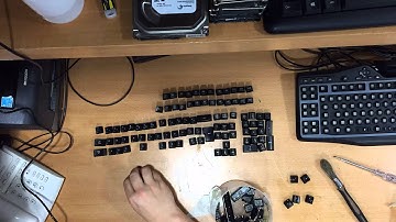 keyboard Logitech G19 cleaning