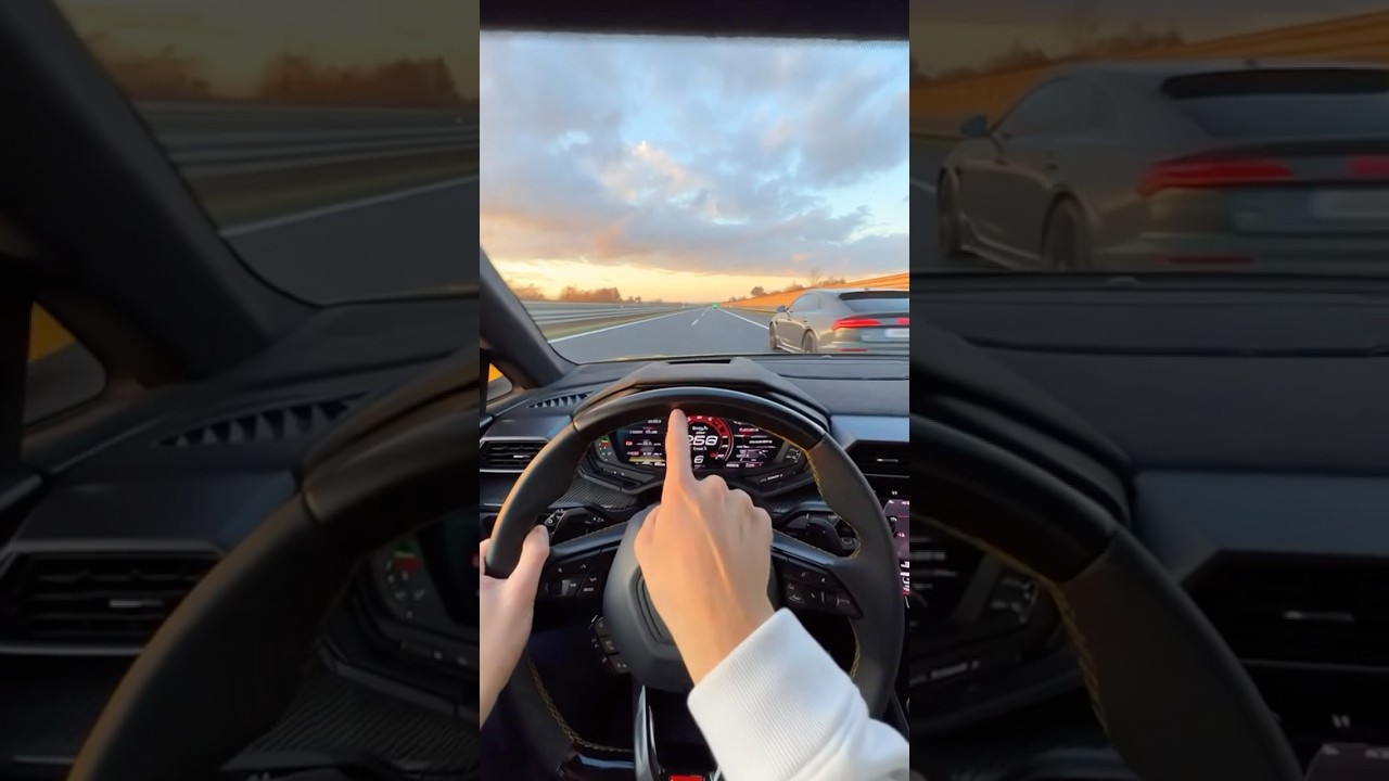 POV Lamborghini Urus Road Drive