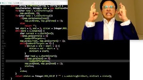 Minimum Window Substring - 30min Java Coding Challenge