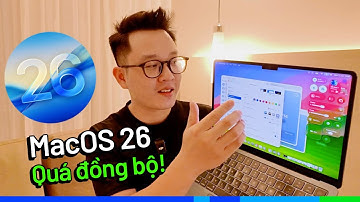 MacOS 26 sao lại giống iOS 26 vs iPadOS 26 thế này. Quá đồng bộ!