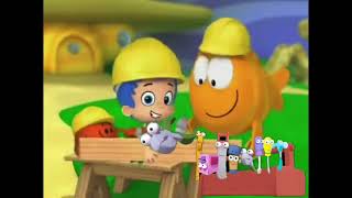 Handy manny and Mollys tools builds bubble puppy’s dog house 
