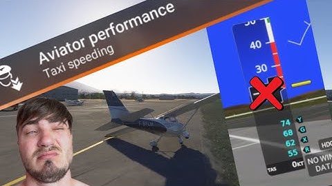 [MSFS 2024] 1 minute - Avoid Taxi Speed Penalty in Career Mode