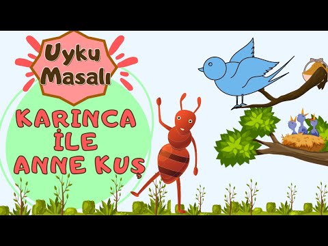 Uyku Masalı / Karınca İle Anne Kuş/ Masal Dinle / Masallar / Hikayeler/ Uyku Öncesi Masallar / Masal