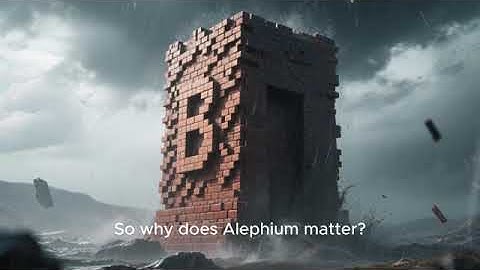 Alephium, the key to achieving all 3 blockchain solutions. $Alephium