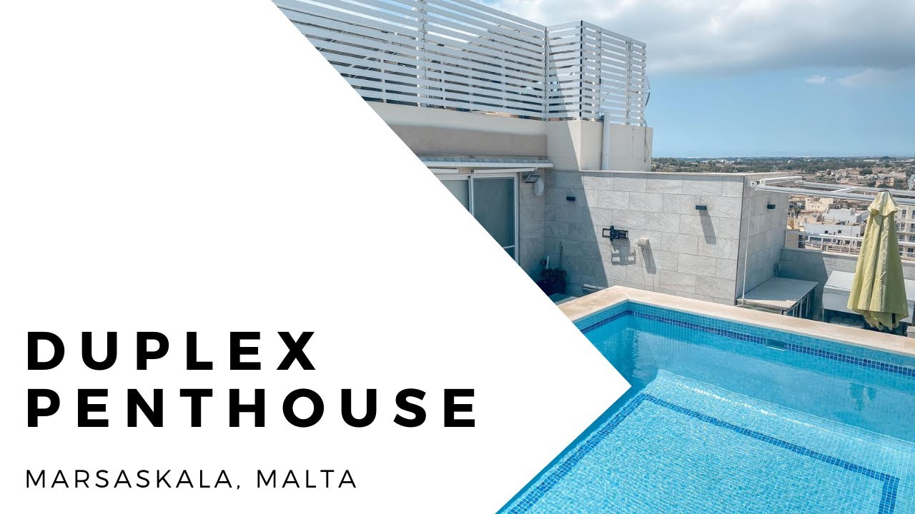 Curbsy Property Tour Malta | Marsaskala Duplex Penthouse
