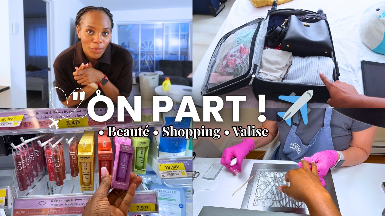 🌸 ULTIME PRÉPA VACANCES : Mon Shopping, Ma Routine Beauté et Comment je VALIDE nos Valises ! ✈️