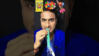 Eating Green Chocolate Jelly #eating #eatingshow #asmr #mukbang #asmreating
