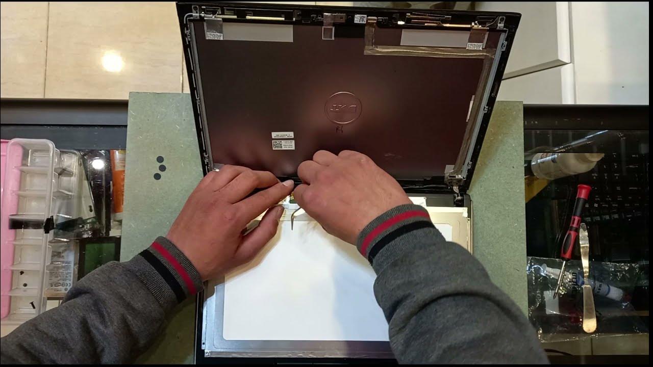 how-to-change-dell-laptop-screen-dell-vostro-model-p09s-youtube