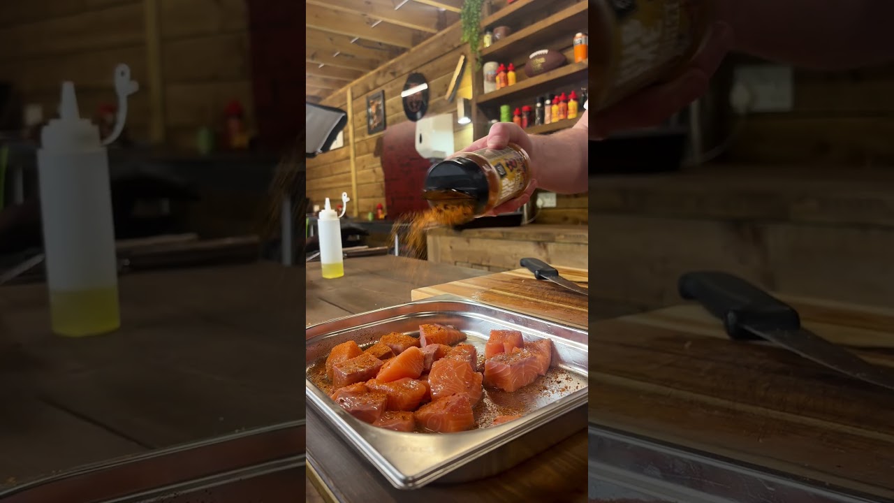 Sticky Hot Honey Salmon Recipe | Easy Recipe | JD's Hot Honey