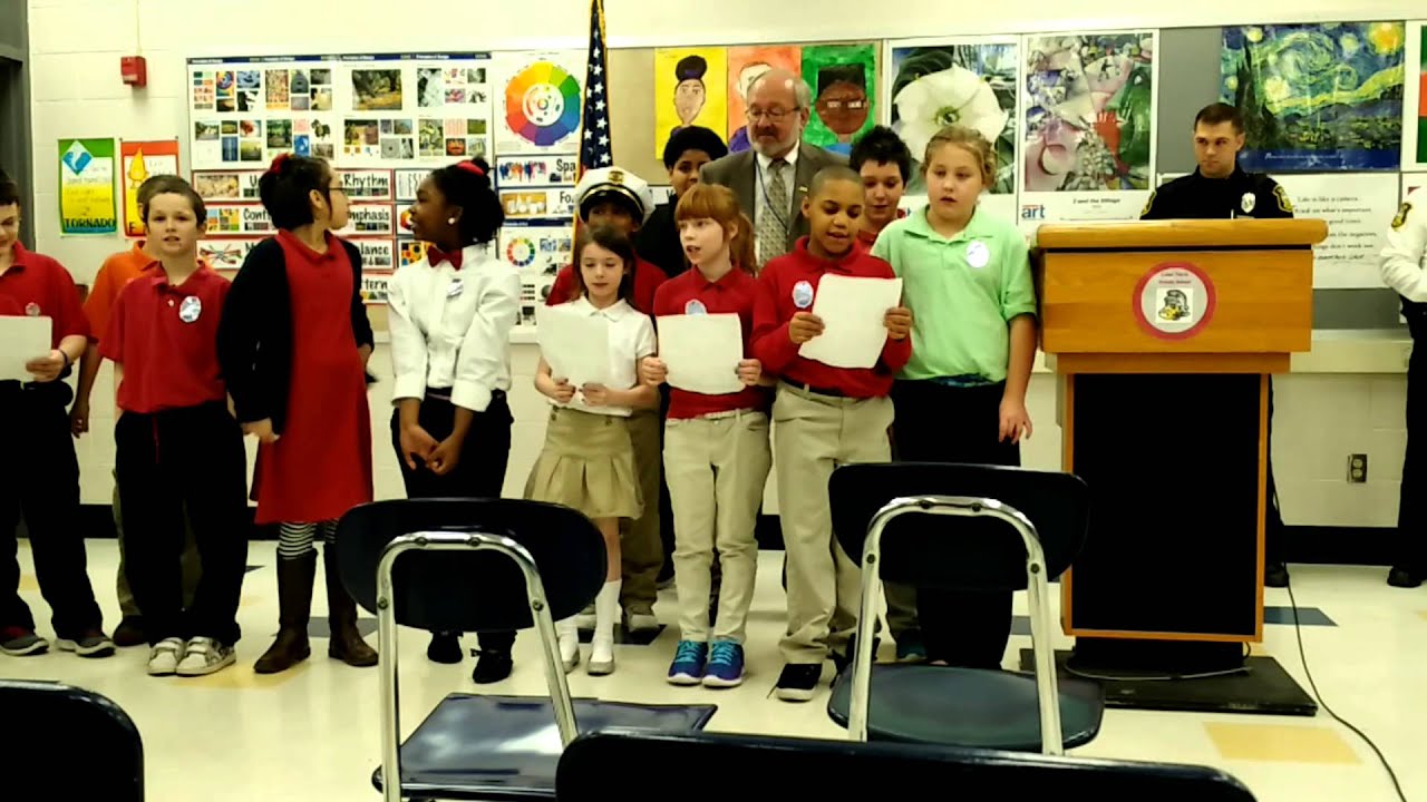 Class Raps Middle School class raps about police - YouTube
