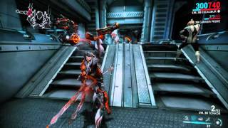 Warframe Excalibur Radial Blind animation glitch
