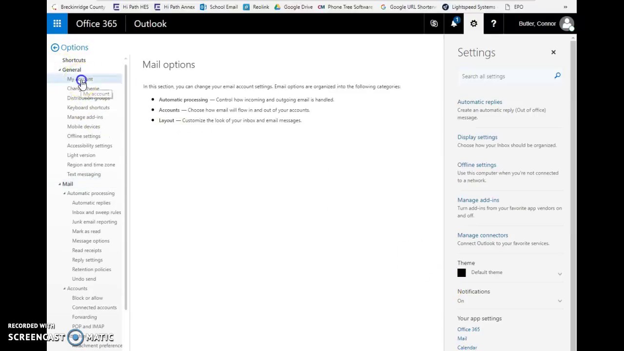 Checking Mailbox Size in Webmail