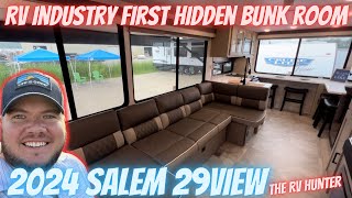RV With A Secret Room? | 2024 Salem 29VIEW | Hidden Bunk Room!
