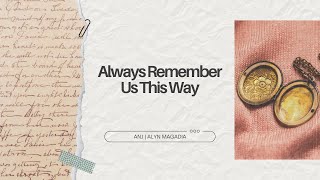 Anj | Alyn Magadia - Always Remember Us This Way (feat. Alyn Magadia) (90's Version) by Music by Anj 56 views 7 months ago 3 minutes, 24 seconds