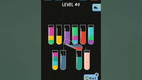 Water Color Sort Level 49 | Level 49